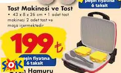 TOST MAKİNESİ VE TOST OYUNCAK